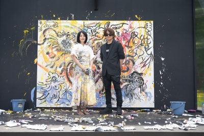 小松美羽さんとTERUさん