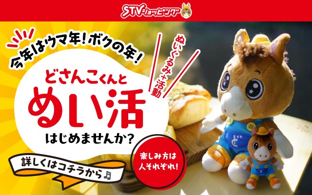 ぬい活どさんこくん