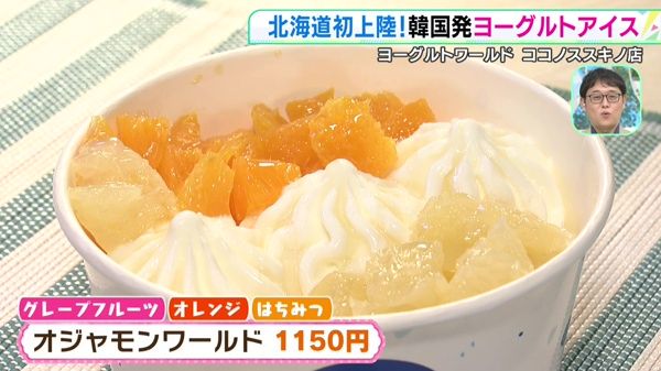 北海道初上陸！韓国発ヨーグルトアイス専門店