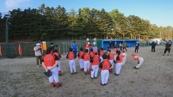 野球少年と前田