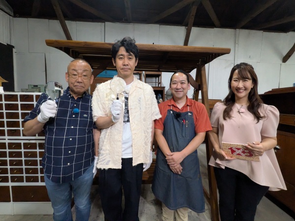 目利きのYOYO'Sをするお店の方と