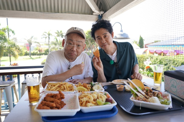 ランチを食べるYOYO'S